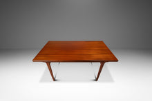 Load image into Gallery viewer, Danish Mid-Century Modern Expansion Dining Table Attributed to Johannes Andersen for Udlum Mobelfabrik in Teak, Denmark, c. 1960s