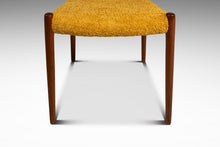 Load image into Gallery viewer, Bespoke Danish Modern Model No. 78 Ladderback Chair in Teak & Bouclé by Niels Møller for J.L. Møllers Møbelfabrik, Denmark, c. 1960's