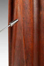 Load image into Gallery viewer, Mid-Century Modern Gothic Hand-Sculpted Oversized Candle Stick Holder Carved from Solid Teak, USA, c. 1960s