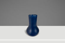 Load image into Gallery viewer, Mid-Century Modern Contemporary Oversized Powder-Blue-Glazed Studio Craft Ceramic Vase, USA, c. 1980s