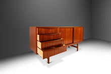Load image into Gallery viewer, Danish Mid-Century Modern Credenza / Sideboard in Teak by E.W. Bach for Sejling Skabe, Denmark, c. 1960s