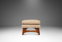 Load image into Gallery viewer, Set of Two (2) Restored Mid-Century Modern Ottomans / Footstools in Oak in the Manner of Adrian Pearsall, USA, c. 1960s