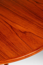 Load image into Gallery viewer, Danish Mid-Century Modern Extension Dining Table in Teak w/ Two Leaves by Skovby Møbelfabrik, Denmark, c. 1970s