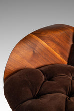 Load image into Gallery viewer, Rare Mid-Century Modern "Mrs." Lounge Chair in Walnut & Original Vinyl by George Mulhauser for Plycraft, USA, c. 1960s