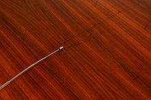 Load image into Gallery viewer, Substantial 6 Foot MCM Modernist Handmade Minimalist Custom-made Studio / Gallery Dining Table in Walnut, USA, c. 1980s