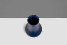 Load image into Gallery viewer, Mid-Century Modern Contemporary Oversized Powder-Blue-Glazed Studio Craft Ceramic Vase, USA, c. 1980s