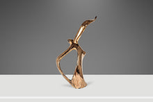 Load image into Gallery viewer, Mid-Century Modern Acid Etched Seagull Bird in Flight Table Sculpture in Porcelain, USA, c. 1980s