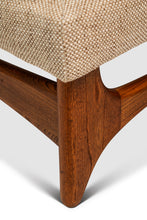 Load image into Gallery viewer, Restored Mid-Century Modern Ottoman / Footstool in Oak in the Manner of Adrian Pearsall, USA, c. 1960s