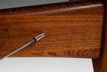 Load image into Gallery viewer, Restored Mid-Century Modern Ottoman / Footstool in Oak in the Manner of Adrian Pearsall, USA, c. 1960s