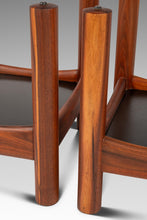 Load image into Gallery viewer, Set of Two (2) Tubular Glass-Top End Tables After Adrian Pearsall for Craft Associates, c. 1960s