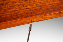 Load image into Gallery viewer, Danish Mid-Century Modern "Floating" Executive Desk in Teak by Dyrlund, Denmark, c. 1960s