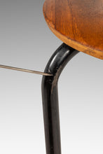 Load image into Gallery viewer, Set of Two (2) Early Model 3170 "Dot" Stools / Nesting Tables by Arne Jacobsen for Fritz Hansen, Demark, c. 1960s
