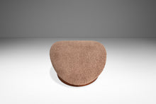 Load image into Gallery viewer, Restored Mid-Century Modern Poof / Mushroom Ottoman Footstool by Weiland Paired Well w/ Adrian Pearsall or Milo Baughman Chairs, USA, 1960s