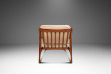 Load image into Gallery viewer, Danish Modern Model 596 Lounge Chair in Beech & Bouclé by Lawrence Peabody and Ib Kofod Larsen for Selig, Denmark, c. 1950's