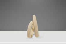 Load image into Gallery viewer, Abstract Postmodern Textured Intertwined Loop Sculpture in Stucco, USA, c. 1980s