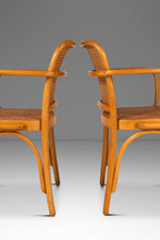 Load image into Gallery viewer, Set of Two (2) Bentwood Model 811 "Prague" Dining Chairs by Josef Frank & Josef Hoffmann for Stendig, Poland, c. 1960s