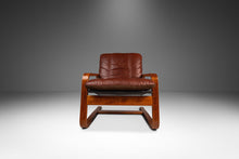 Load image into Gallery viewer, Set of Two (2) Scandinavian Modern Bentwood Lounge Chairs in the Manner of Ingmar Relling, Scandinavia, c. 1980s