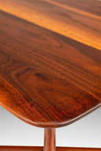 Load image into Gallery viewer, Rare Set of Two ( 2 ) Mid-Century Modern Side Tables / End Tables in Walnut by John Keal for Brown Saltman, USA, c. 1960s