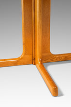 Load image into Gallery viewer, Mid-Century Danish Modern Petite Pedestal Coffee Table in White Oak by Dyrlund, Denmark, c. 1960s-ABT Modern