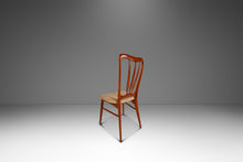 Load image into Gallery viewer, Single Danish Mid-Century Modern "Ingrid" Model Dining Chair in Teak & Original Fabric by Niels Koefoed, Denmark, c. 1960s