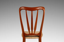 Load image into Gallery viewer, Single Danish Mid-Century Modern "Ingrid" Model Dining Chair in Teak & Original Fabric by Niels Koefoed, Denmark, c. 1960s