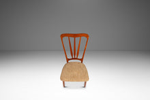 Load image into Gallery viewer, Single Danish Mid-Century Modern "Ingrid" Model Dining Chair in Teak & Original Fabric by Niels Koefoed, Denmark, c. 1960s