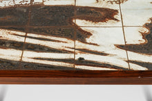 Load image into Gallery viewer, Danish Mid-Century Modern Coffee Table in Rosewood w/ Signed Tile Inlay by Ole Bjørn Krüger for OX Art, Denmark, c. 1970s