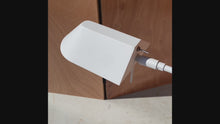 Load and play video in Gallery viewer, Rare Post Modern Industrial Floor Lamp by Robert Sonneman for George Kovacs, USA, c. 1980's