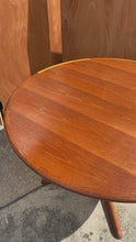 Load and play video in Gallery viewer, RESERVED - Danish Mid-Century Modern Expansion Dining Table w/ Two Leaves & Trestle Base in Teak, Denmark, c. 1970's