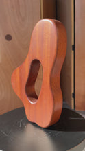 Load and play video in Gallery viewer, Organic Abstract Modern Sculpture Hand-Carved in Solid Sapele by Mark Leblanc for Leblanc Studios, USA , c. 2020s