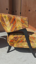 Load and play video in Gallery viewer, Early Set of Two ( 2 ) Low Profile Art Deco Sculptural Lounge Chairs After William Haines / Billy Haines, USA, c. 1940s