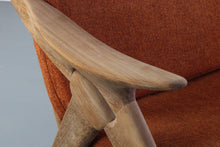 Load image into Gallery viewer, 24 HOUR - Rare Mid Century Modern 3 Seat Sofa by De Ster Gelderland in Solid Walnut-ABT Modern