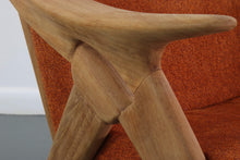 Load image into Gallery viewer, 24 HOUR - Rare Mid Century Modern 3 Seat Sofa by De Ster Gelderland in Solid Walnut-ABT Modern