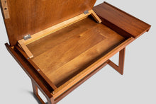 Load image into Gallery viewer, A-Frame Teak Writing Desk by Móveis Gerdau, Brazil, c. 1960's-ABT Modern
