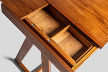 Load image into Gallery viewer, A-Frame Teak Writing Desk by Móveis Gerdau, Brazil, c. 1960's-ABT Modern
