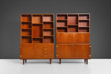 Load image into Gallery viewer, A Pair of Peter Lovig Nielsen for Dansk Designs Wall Unit / Room Dividers / Bookcases, c. 1950s-ABT Modern