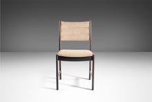 Load image into Gallery viewer, A Set of Four (4) Danish Modern Dining Chairs in Afromosia and Original Knit Fabric, c. 1970s-ABT Modern