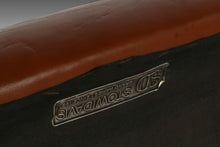 Load image into Gallery viewer, A Set of Two Chrome Accent Chairs in Original Naugahyde by Bert England for Stow Davis-ABT Modern