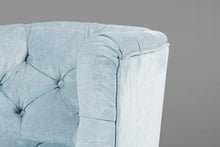 Load image into Gallery viewer, A Set of Two (w) Tufted Barrel Chairs After Milo Baughman for Thayer Coggin on Tapered Legs, c. 1960-ABT Modern