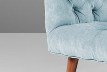 Load image into Gallery viewer, A Set of Two (w) Tufted Barrel Chairs After Milo Baughman for Thayer Coggin on Tapered Legs, c. 1960-ABT Modern