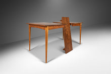 Load image into Gallery viewer, Angular Mid Century Modern Extension Dining Table in Solid Oak, USA, c. 1960's-ABT Modern