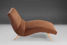 Load image into Gallery viewer, Architectural Wave Chaise Lounge Chair by Lawrence Peabody for Selig, c. 1960-ABT Modern