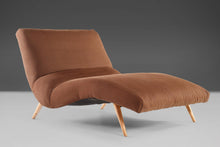 Load image into Gallery viewer, Architectural Wave Chaise Lounge Chair by Lawrence Peabody for Selig, c. 1960-ABT Modern
