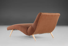 Load image into Gallery viewer, Architectural Wave Chaise Lounge Chair by Lawrence Peabody for Selig, c. 1960-ABT Modern