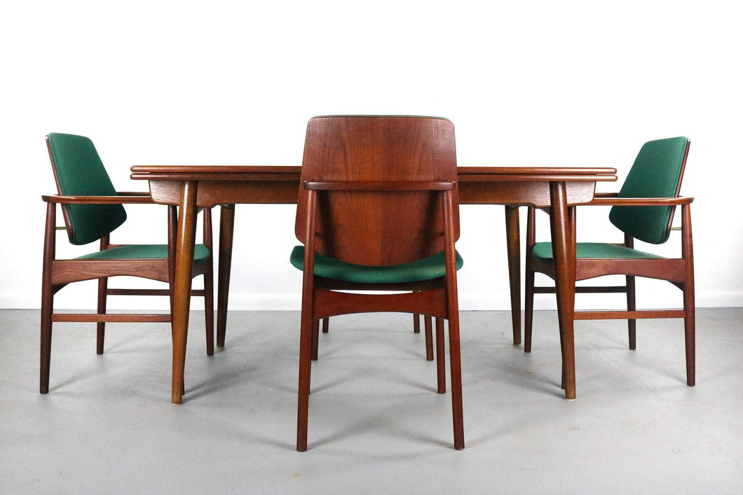 Arne Hovmand-Olsen Danish Modern Dining Chairs in Teak (A Set of 4), Denmark-ABT Modern