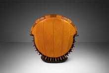 Load image into Gallery viewer, Art Deco Style Luxor Armchair / Lounge Chair by Pacific Green in Patinaed Leather, Australia, c. 2000s-ABT Modern
