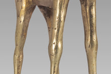 Load image into Gallery viewer, Artisan Hand Hammered Mid Century Giraffe Figures in Solid Brass - A Set of 2, Korea-ABT Modern