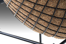 Load image into Gallery viewer, Authentic Bird Lounge Chair in Original Oatmeal Fabric w/ Ottoman by Harry Bertoia for Knoll, USA, c. 1960's-ABT Modern