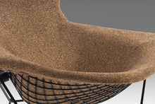 Load image into Gallery viewer, Authentic Bird Lounge Chair in Original Oatmeal Fabric w/ Ottoman by Harry Bertoia for Knoll, USA, c. 1960's-ABT Modern