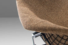 Load image into Gallery viewer, Authentic Bird Lounge Chair in Original Oatmeal Fabric w/ Ottoman by Harry Bertoia for Knoll, USA, c. 1960's-ABT Modern